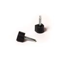 Набойка «Supertap» Thin Pin п/у со штырем (2,5мм) т.6,5мм №8 черный