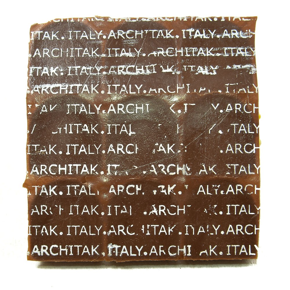 Набойка «Architak.Italy» п/у со штырем корич. №5 (13*13,5)