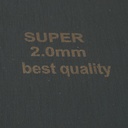 Профилактика листовая "Super" 400*560*2,0мм черный