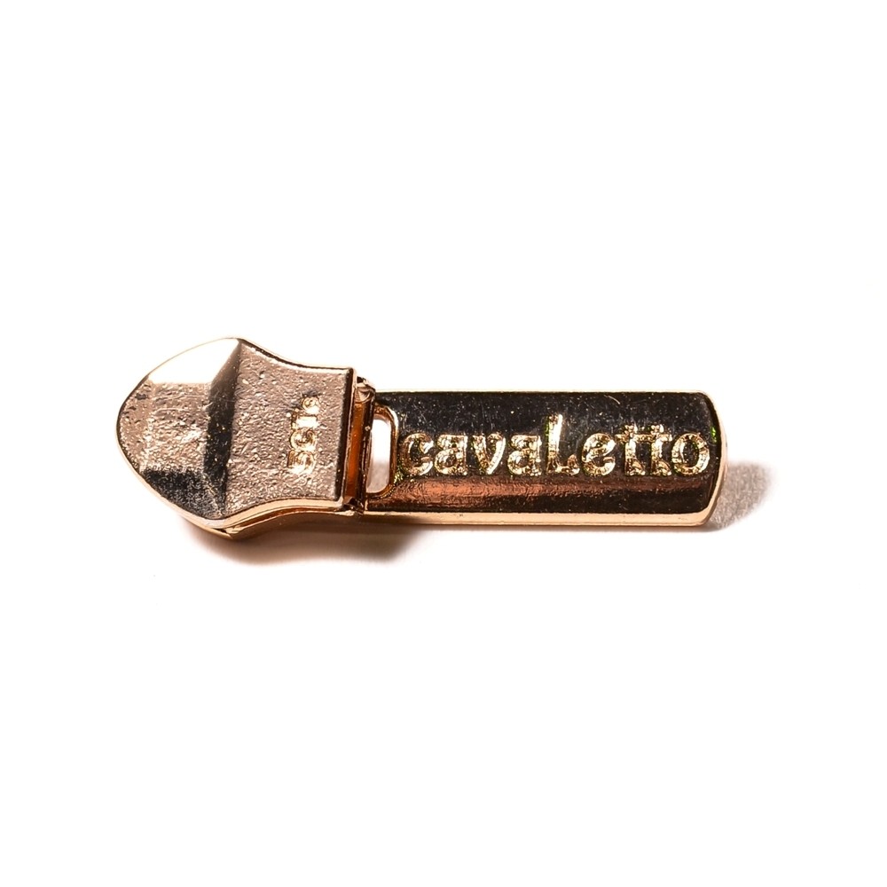 Бегунок Т7 "JX" декоративный №12 CAVALETTO (0221) золото