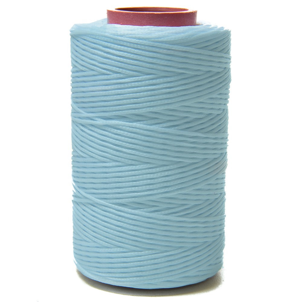 Нитки прошив.вощеные 300D-200м,голубой (116) Китай
