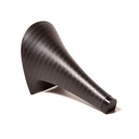 Каблуки ABS (8057) черн.полосат.