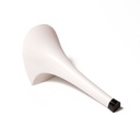 Каблуки ABS (7372) бел.лак.