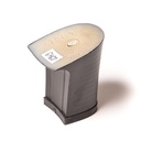 Каблуки ABS (8156) черн.полосат.