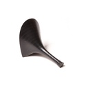 Каблуки ABS (7058) черн.полосат.