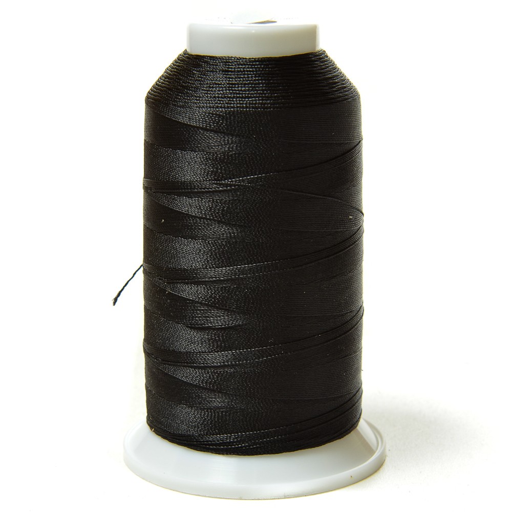 Нитки швейные 65К-1000м,черный (114) Китай