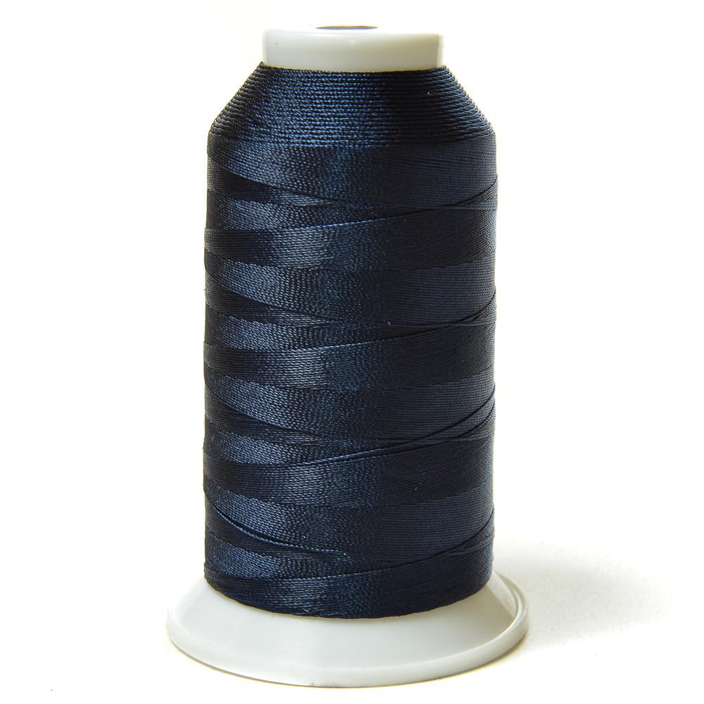 Нитки швейные 65К-1000м,тем-синий (242) Китай