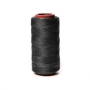 Нитки прошив.вощеные 100D/3-200м,черный (114) Китай