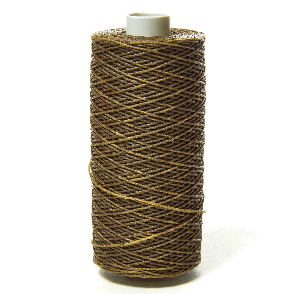 Нитки прошив.вощеные малые коричневые