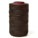Нитки прошив.вощеные 300D-100м,тем-коричневый (339) Китай