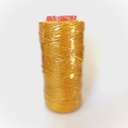Нитки прошив.вощеные 300D-100м,золотисто-желтый Китай
