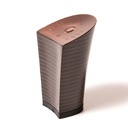 Каблуки ABS (9017) корич.полосат.