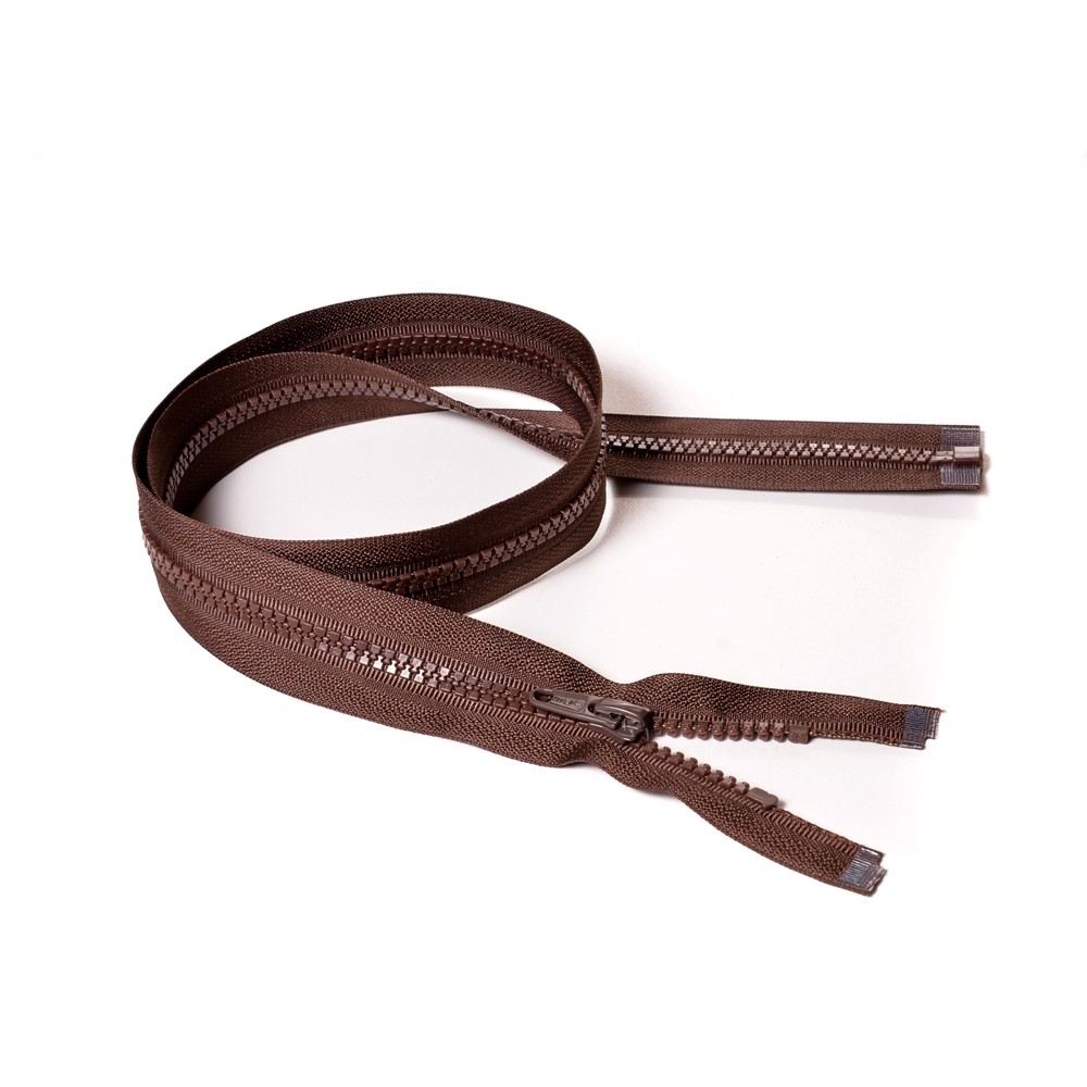 Молния курточная Т5 "Judson" трактор, 80см т-корич.(27)