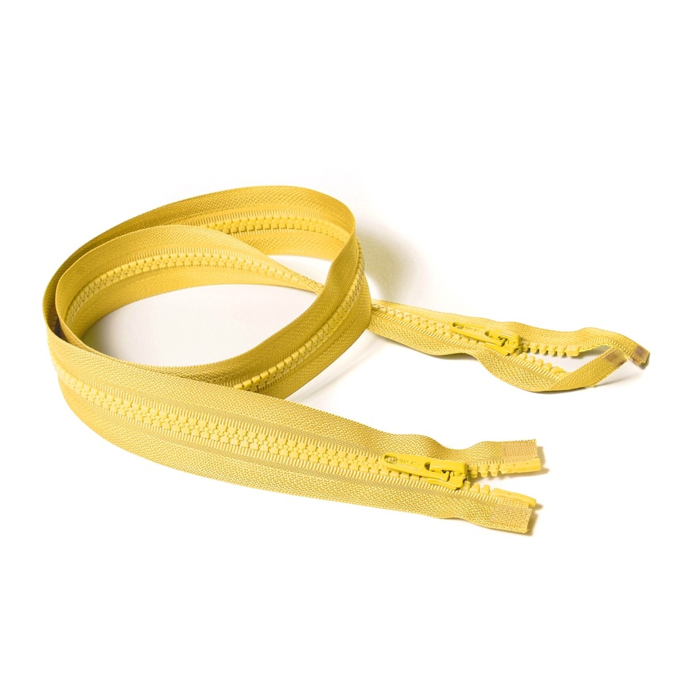 Молния курточная Т5 "Judson" трактор, 2 бег, 80см желтая (110)