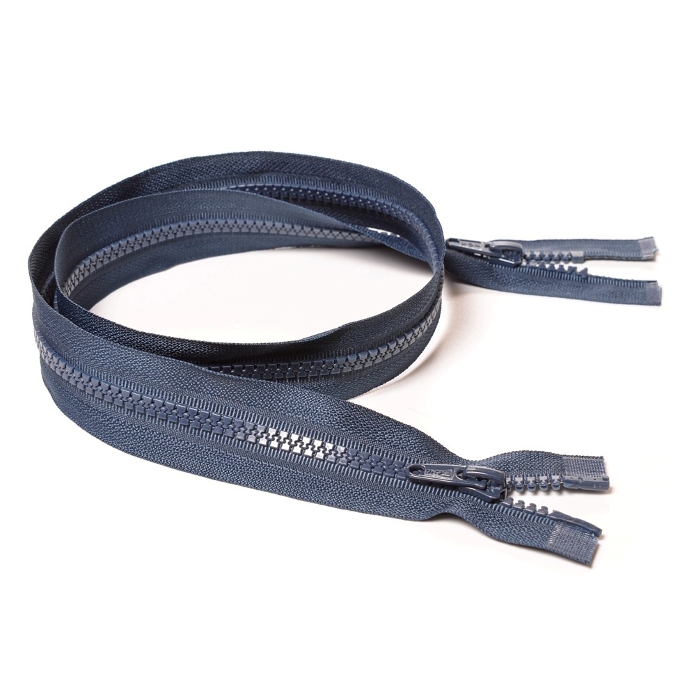 Молния курточная Т5 "Judson" трактор, 2 бег, 80см чернильно-синяя (226)