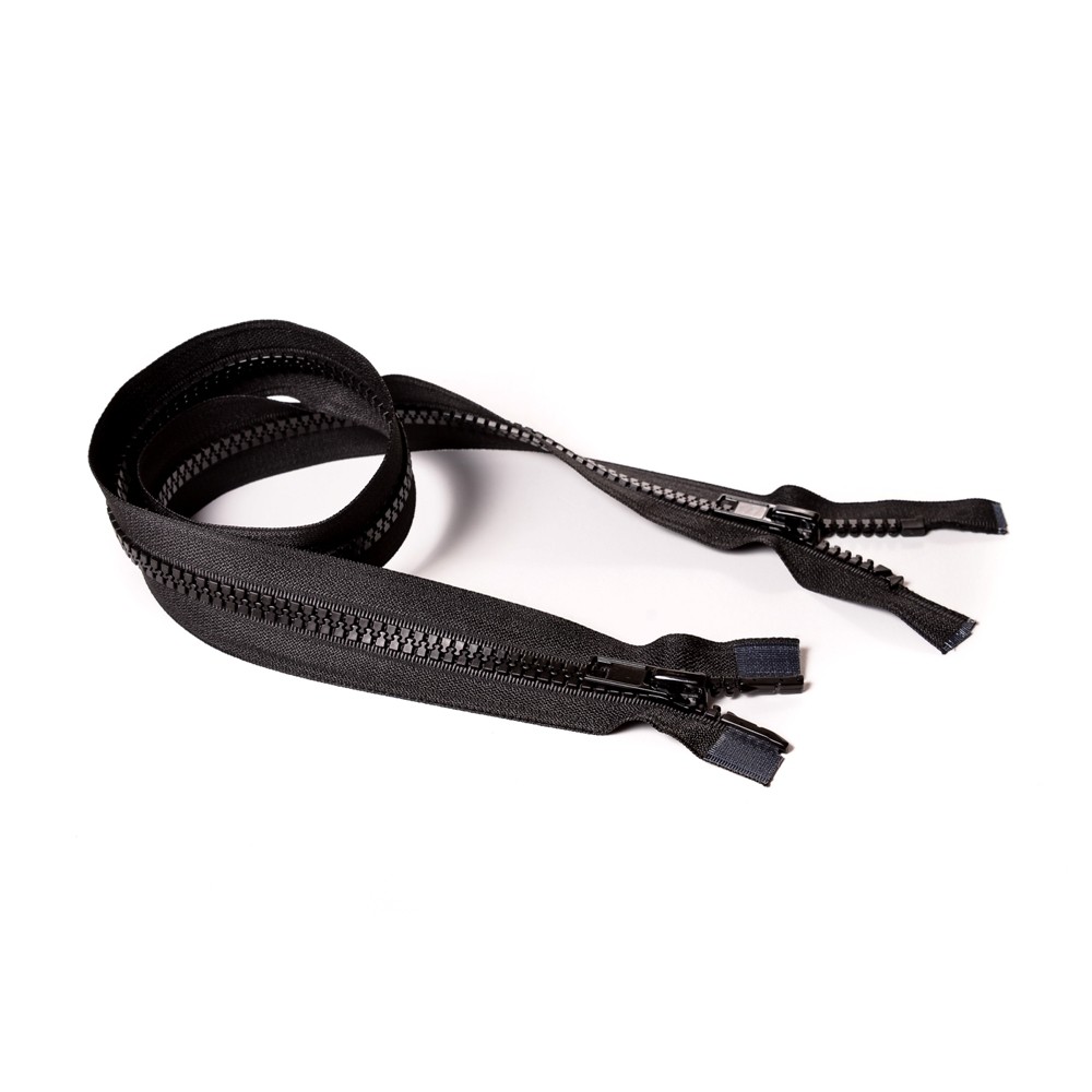 Молния курточная Т8 "Judson" трактор, 2 бег, 80см черная