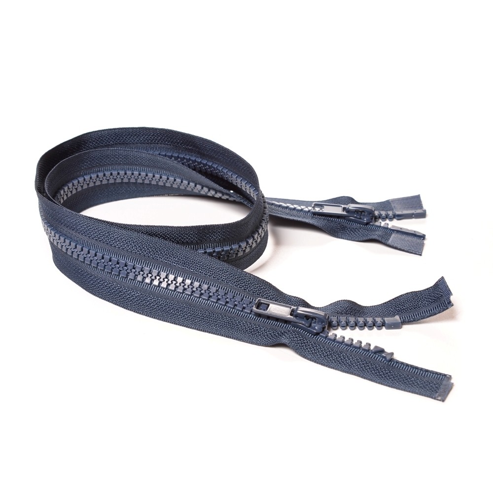 Молния курточная Т8 "Judson" трактор, 2 бег, 80см чернильно-синяя (226)