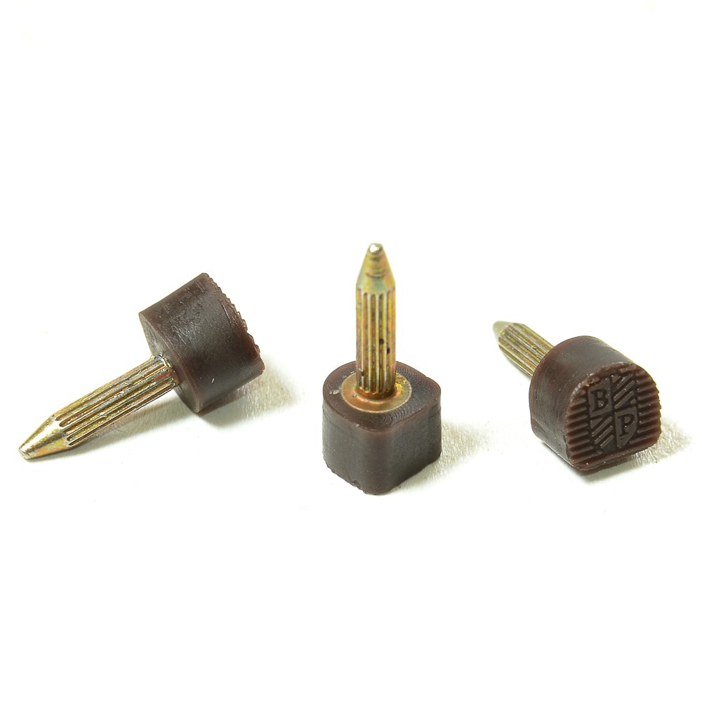 Набойка  п/у со штырем (3,0) т.6мм «ВР» №8 коричн.