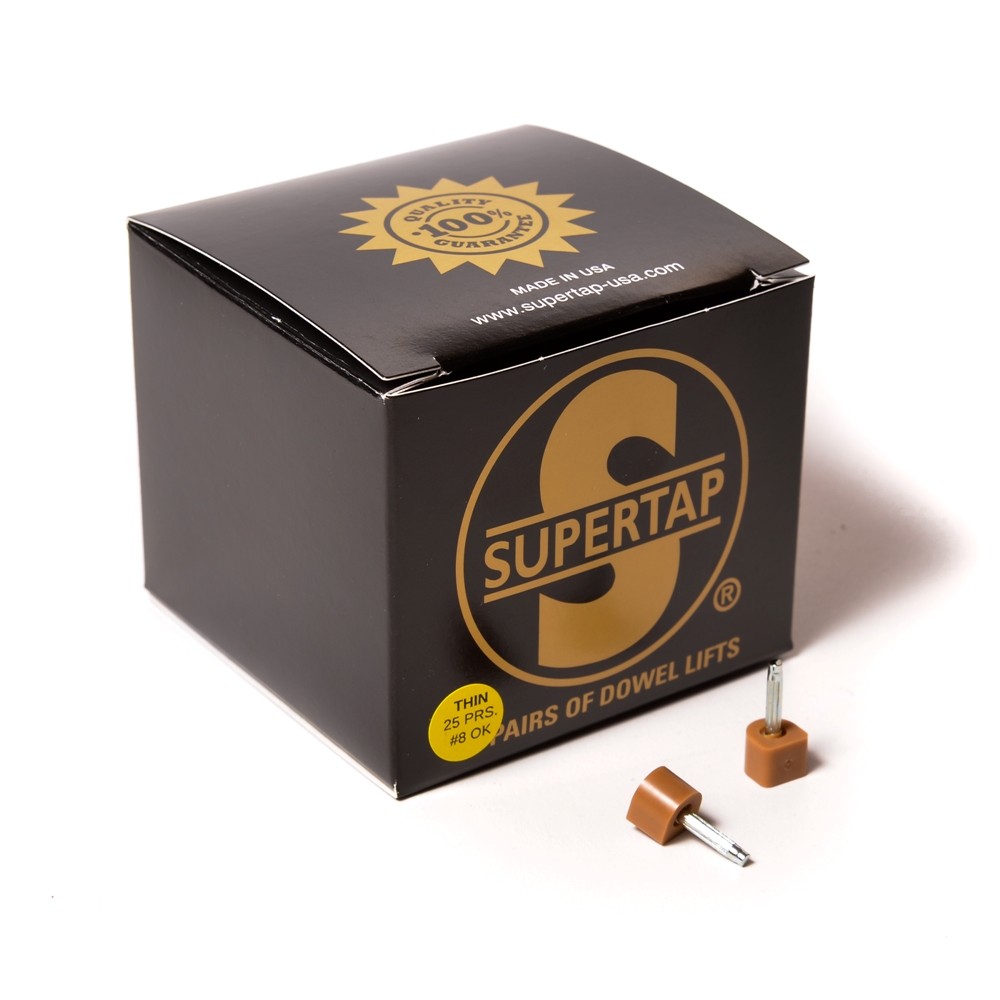 Набойка «Supertap» Thin Pin п/у со штырем (2,5мм) т.6,5мм №8 бежевый