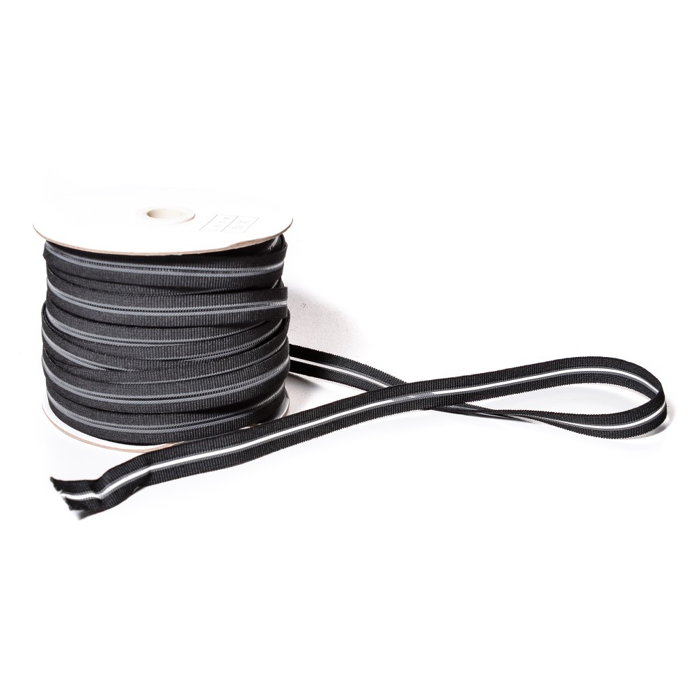 Резинка с просечкой  14мм черная