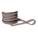 Резинка с просечкой  16мм коричневая