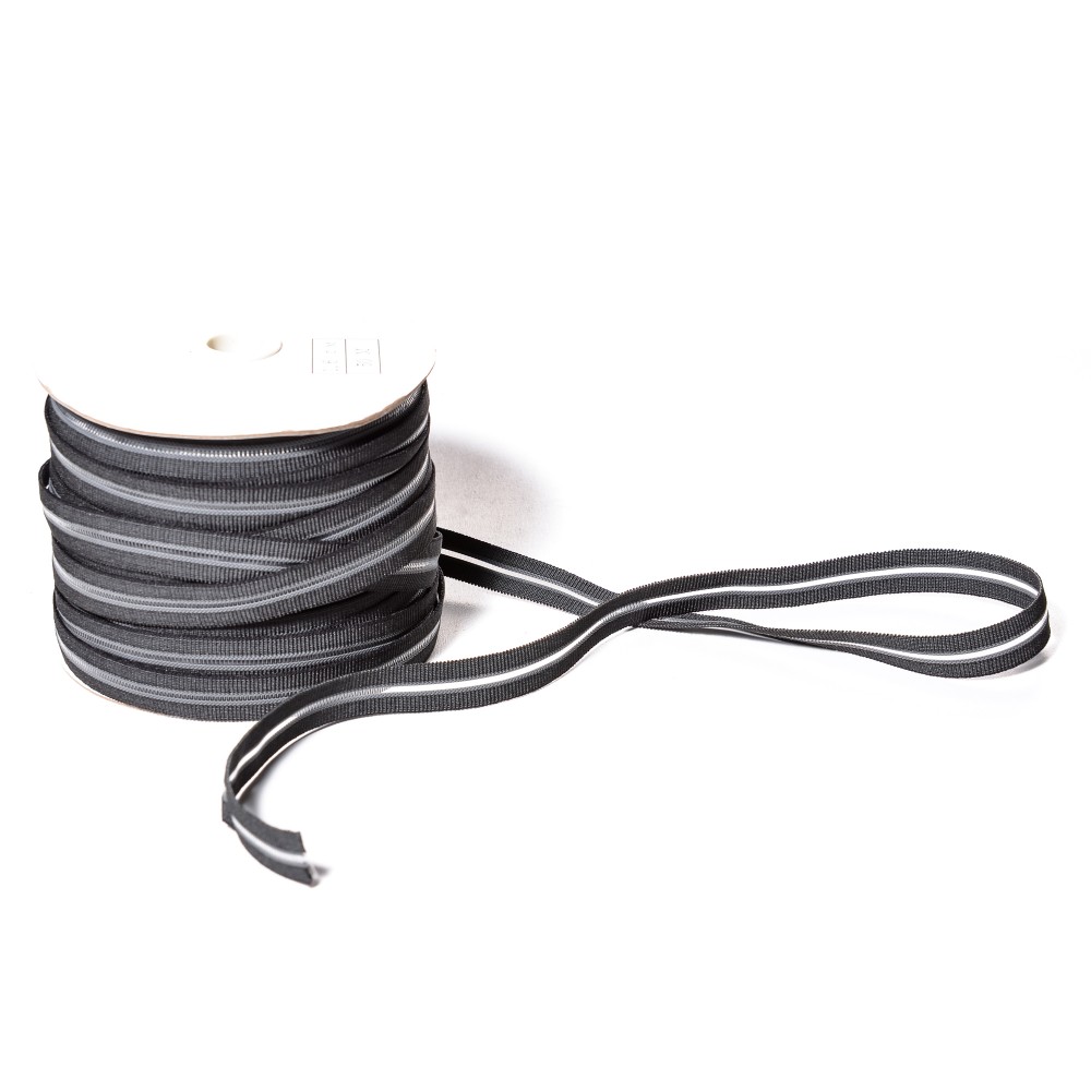 Резинка с просечкой  16мм черная