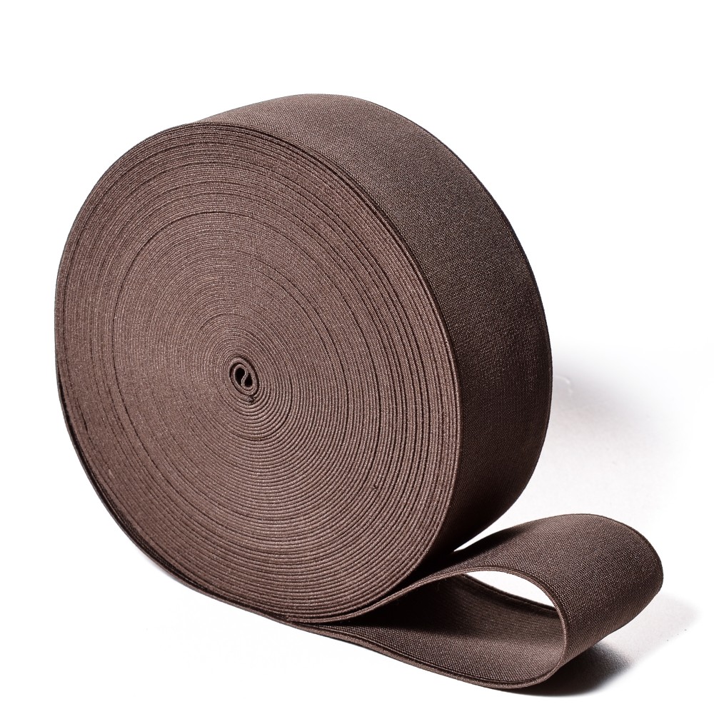 Резинка башмачная 60мм,коричневая