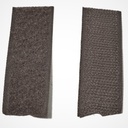 Лента контактная (Велкро) обувная 25мм нейлон коричневая