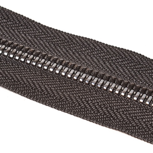 Молния-рулон Т8 "Judson" металл, усил. темный никель/ черная