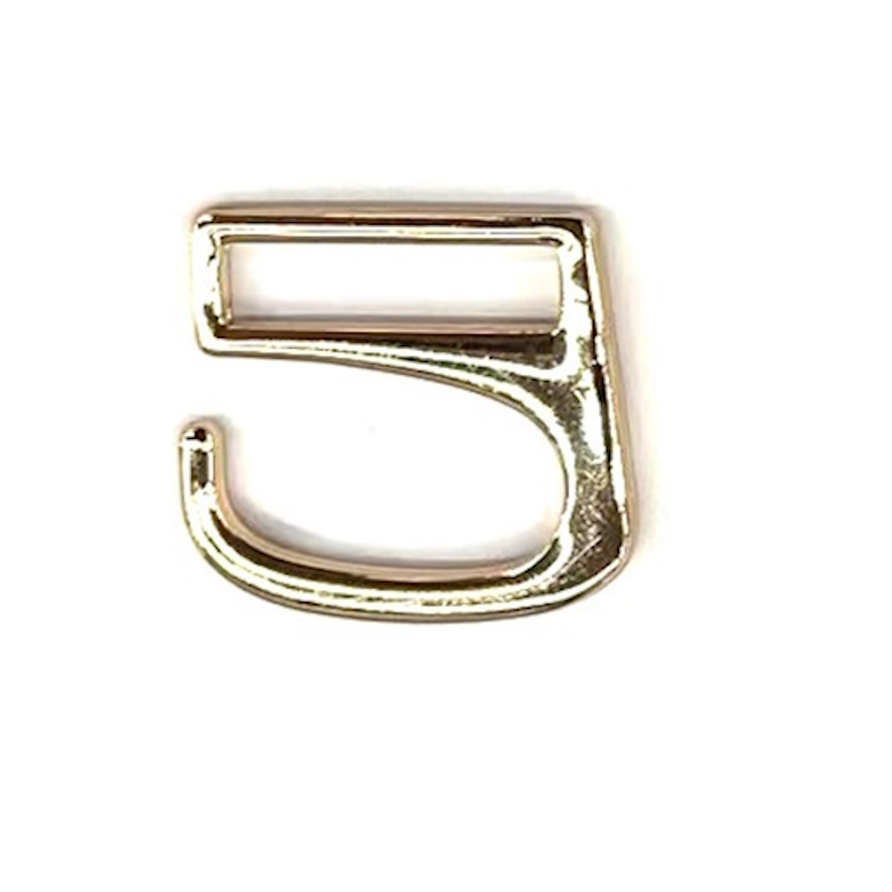 Крючки для босоножек 20мм золото