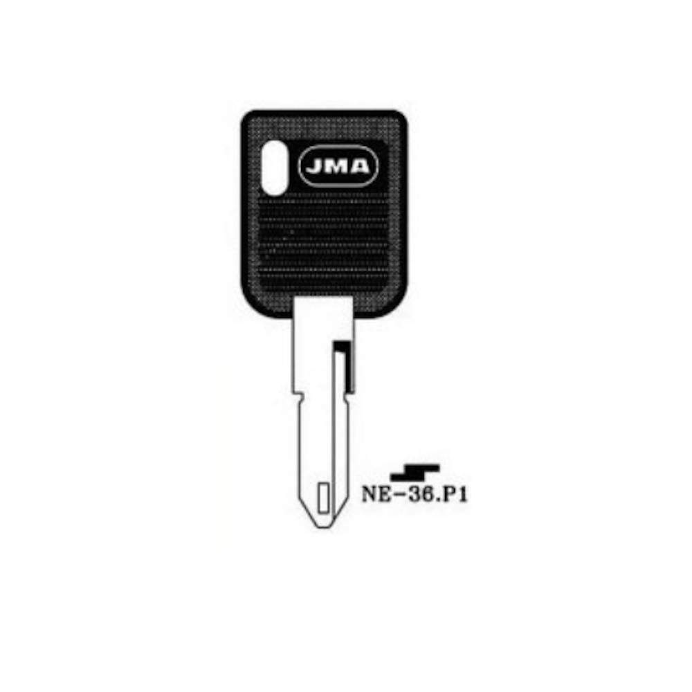 Ключ автомобильный 284/2- NE 36P1 JMA авто