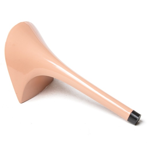 [E04659] Каблуки ABS (88267) беж.лак.