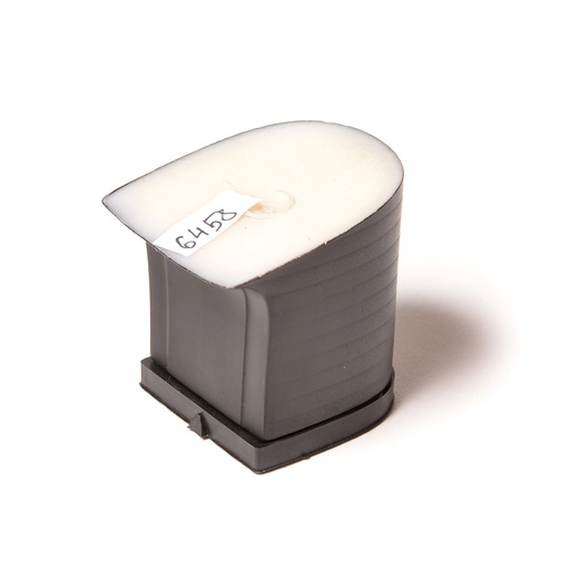 [E06458] Каблуки ABS (3343/1511) черн.полосат.