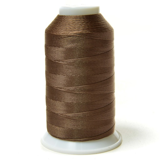 [E03569] Нитки швейные 65К-1000м,тем-бежевый (233) Китай