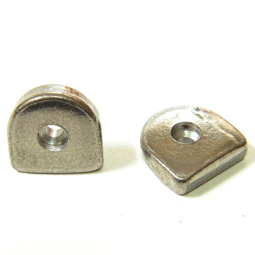 [E02101] Набойка металл т.5мм №15 (16*16)