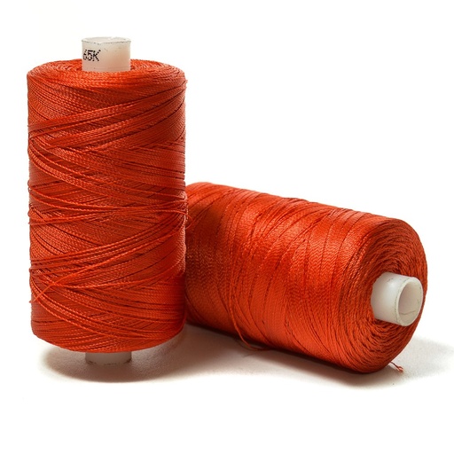 [E04758] Нитки швейные 65К-1000м,красный (028) Моснить