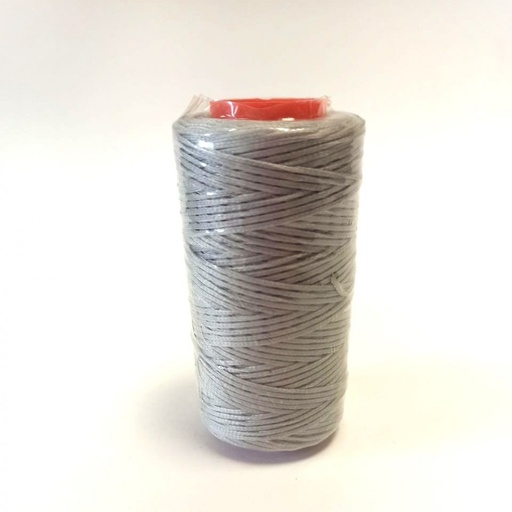 [E06861] Нитки прошив.вощеные 300D-100м,серебристо-серый Китай