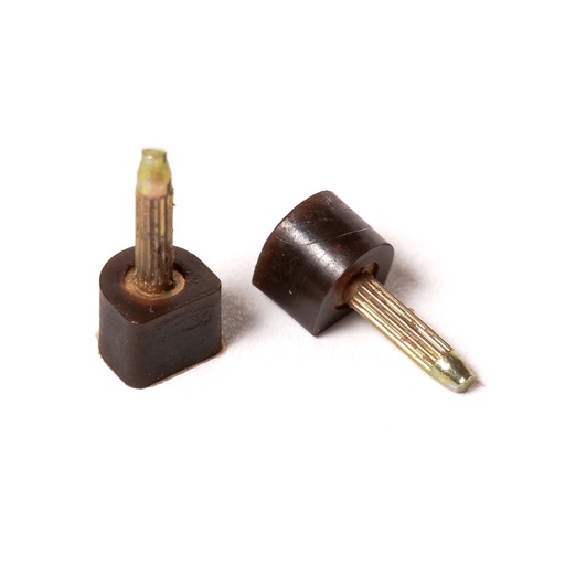 [E00238] Набойка п/у со штырем "Magna" №8 корич.