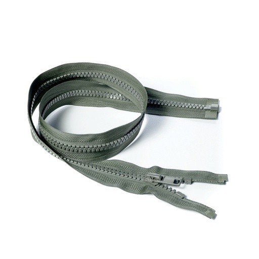 [E04778] Молния курточная Т5 "Judson" трактор, 80см хаки (516)