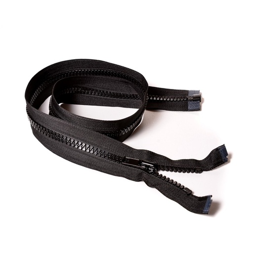 [E02892] Молния курточная Т8 "Judson" трактор, 80см черная