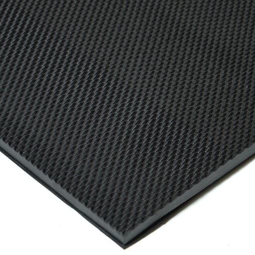 [E02628] Стиронип "Ромб" 300*700*6,5мм черный