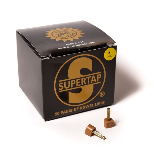 [E06307] Набойка «Supertap» Classic п/у со штырем (3,1мм) т.6,5мм №8 бежевый