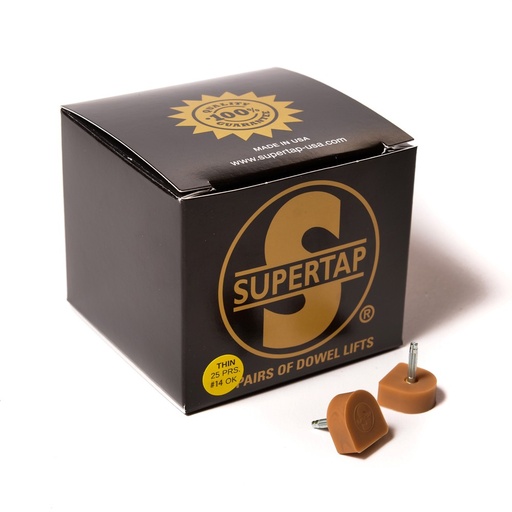 [E06313] Набойка «Supertap» Classic п/у со штырем (3,1мм) т.6,5мм №14 бежевый