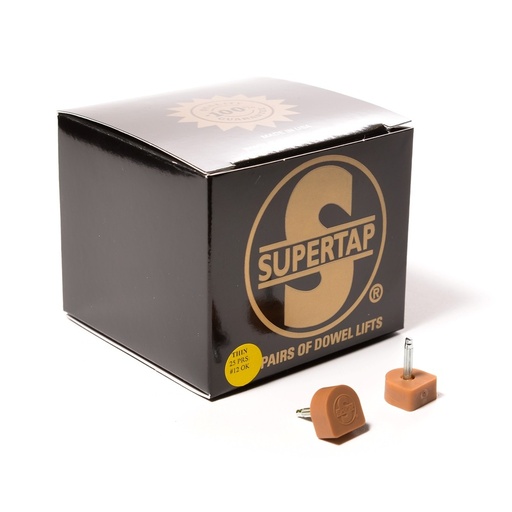 [E06321] Набойка «Supertap» Thin Pin п/у со штырем (2,5мм) т.6,5мм №12 бежевый