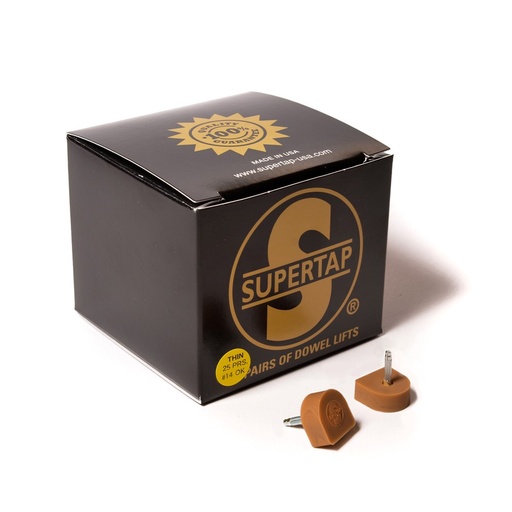 [E06323] Набойка «Supertap» Thin Pin п/у со штырем (2,5мм) т.6,5мм №14 бежевый