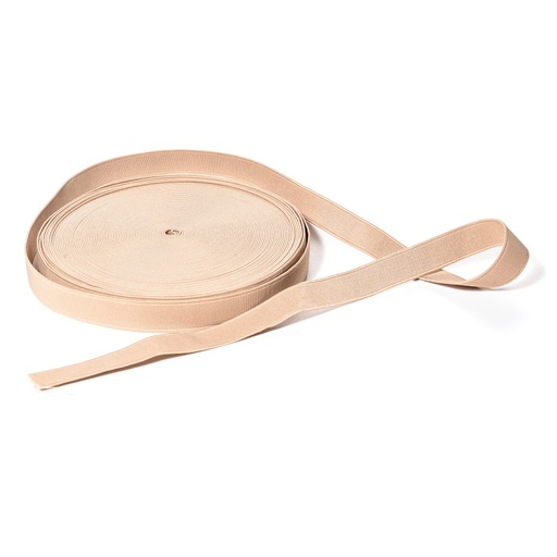 [E04624] Резинка башмачная 20мм,бежевая