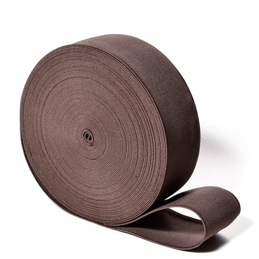 [E04637] Резинка башмачная 60мм,коричневая