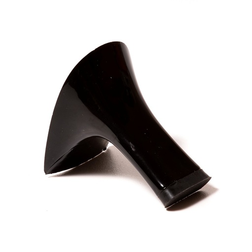 [E04299] Каблуки ABS (3020) черн.лак.