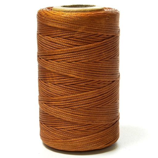 [E03613] Нитки прошив.вощеные 300D-200м,рыжий (144) Китай