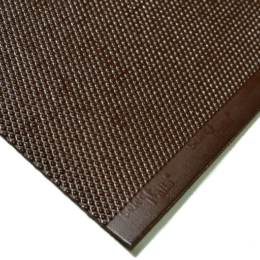 [E01947] Профил. на ткан.основе 500*200*1,2мм "Select" темно-коричневый (1028)